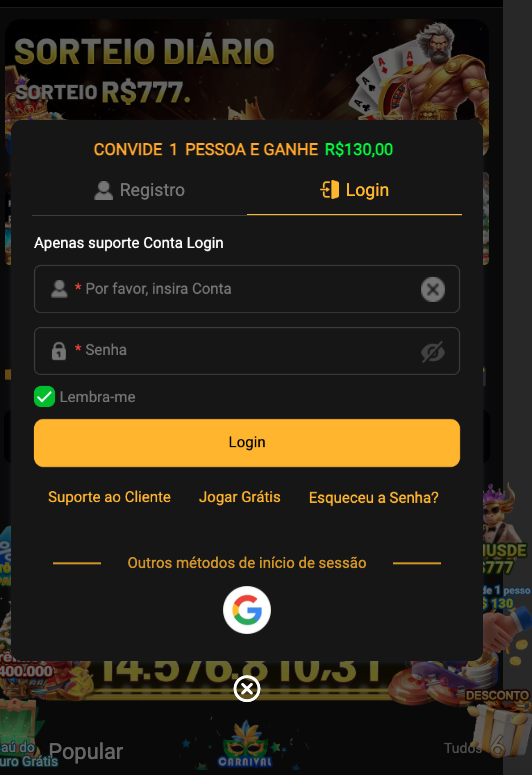 Aplicativo móvel 5HE